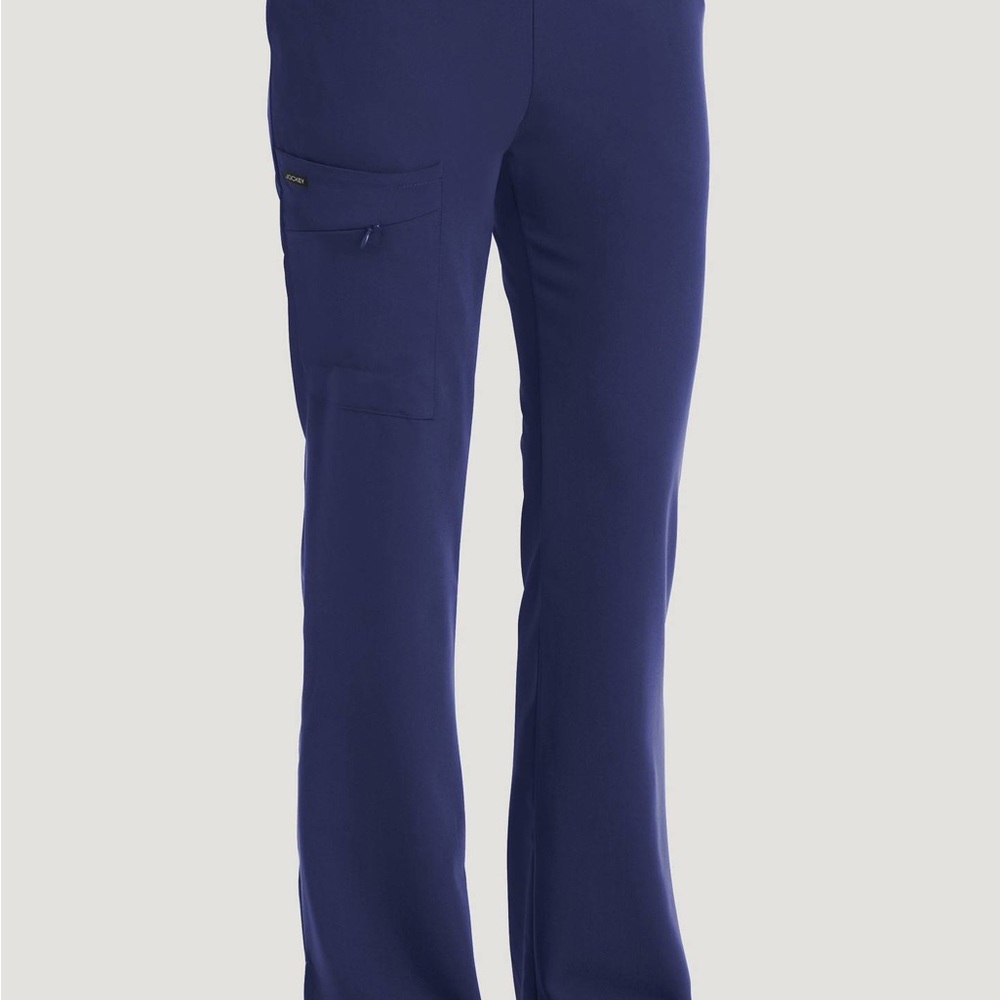 Jockey Women's Size LP Navy Maximum Comfort Scrub Pant in excellent condition